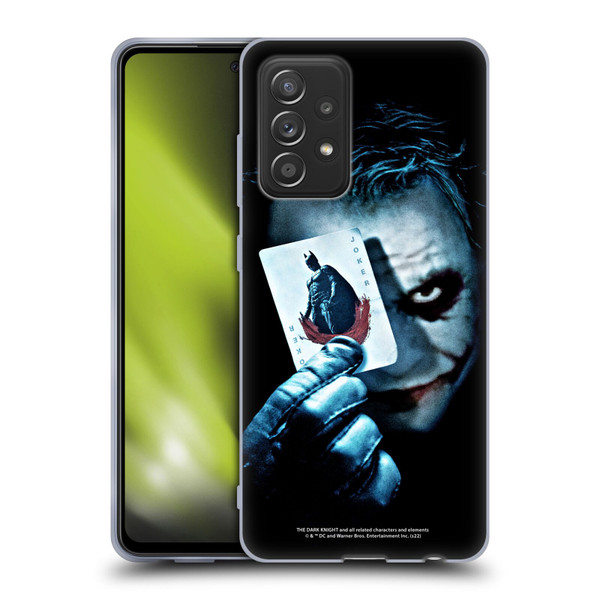 The Dark Knight Key Art Joker Card Soft Gel Case for Samsung Galaxy A52 / A52s / 5G (2021)