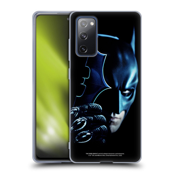 The Dark Knight Key Art Batman Batarang Soft Gel Case for Samsung Galaxy S20 FE / 5G