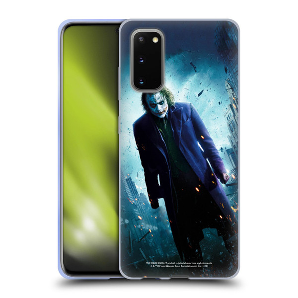 The Dark Knight Key Art Joker Poster Soft Gel Case for Samsung Galaxy S20 / S20 5G