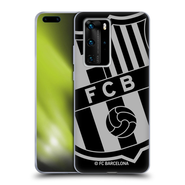 FC Barcelona Crest Oversized Soft Gel Case for Huawei P40 Pro / P40 Pro Plus 5G