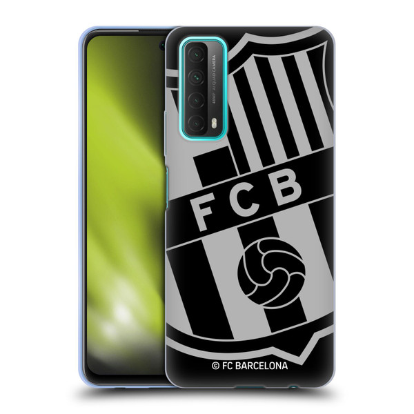 FC Barcelona Crest Oversized Soft Gel Case for Huawei P Smart (2021)