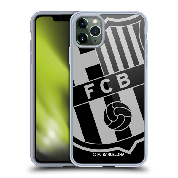 FC Barcelona Crest Oversized Soft Gel Case for Apple iPhone 11 Pro Max & MagSafe