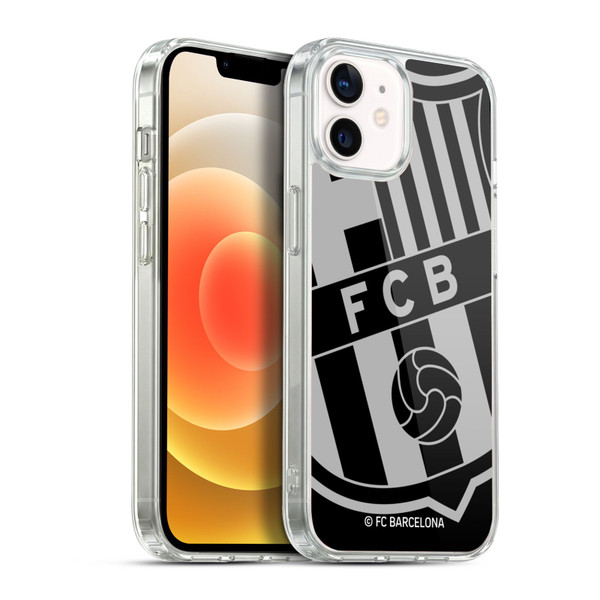 FC Barcelona Crest Oversized Soft Gel Case for Apple iPhone 12 / iPhone 12 Pro & MagSafe