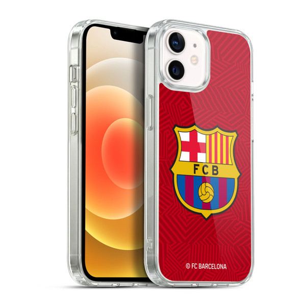 FC Barcelona Crest Red Soft Gel Case for Apple iPhone 12 / iPhone 12 Pro & MagSafe