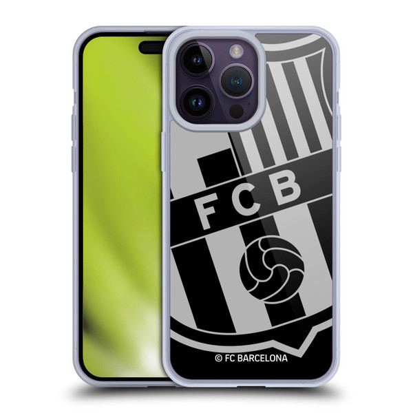 FC Barcelona Crest Oversized Soft Gel Case for Apple iPhone 14 Pro Max