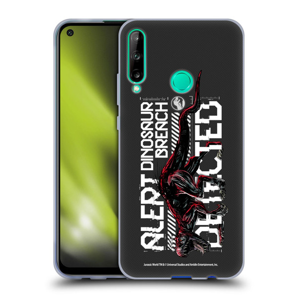 Jurassic World Fallen Kingdom Key Art Dinosaur Breach Soft Gel Case for Huawei P40 lite E