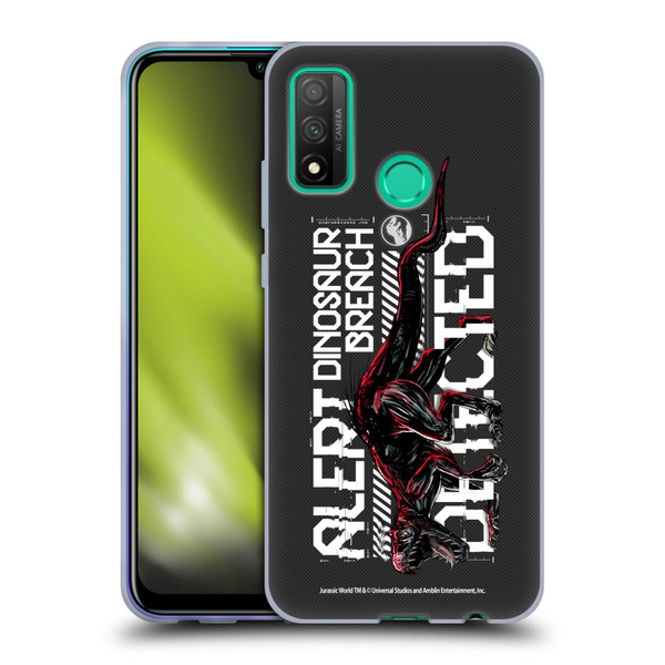 Jurassic World Fallen Kingdom Key Art Dinosaur Breach Soft Gel Case for Huawei P Smart (2020)