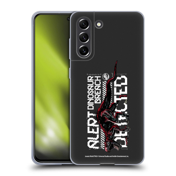 Jurassic World Fallen Kingdom Key Art Dinosaur Breach Soft Gel Case for Samsung Galaxy S21 FE 5G