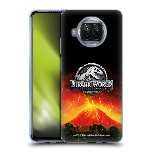 Jurassic World Fallen Kingdom Logo Volcano Eruption Soft Gel Case for Xiaomi Mi 10T Lite 5G