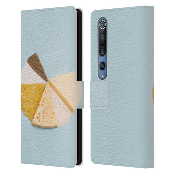 Pepino De Mar Foods Pie Leather Book Wallet Case Cover For Xiaomi Mi 10 5G / Mi 10 Pro 5G