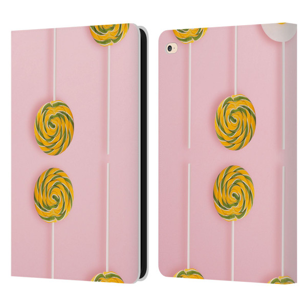 Pepino De Mar Patterns 2 Lollipop Leather Book Wallet Case Cover For Apple iPad Air 2 (2014)