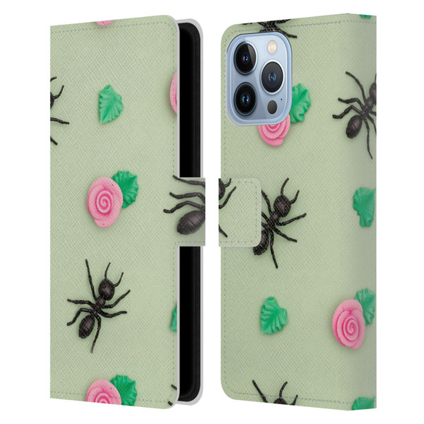 Pepino De Mar Patterns 2 Ant Leather Book Wallet Case Cover For Apple iPhone 13 Pro Max