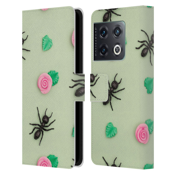 Pepino De Mar Patterns 2 Ant Leather Book Wallet Case Cover For OnePlus 10 Pro