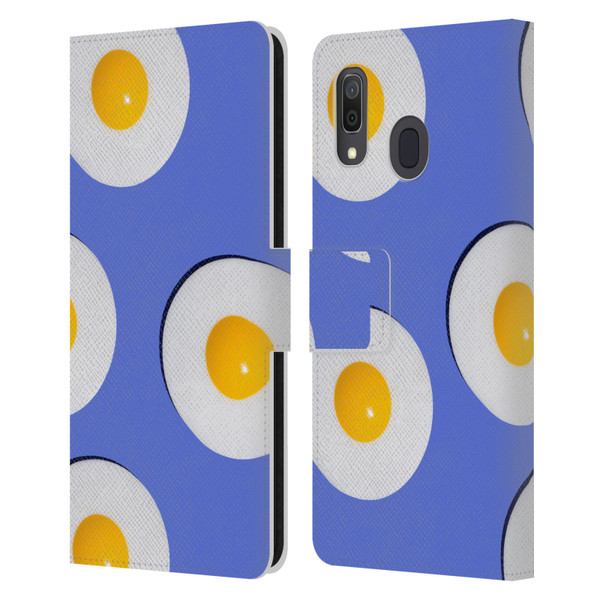 Pepino De Mar Patterns 2 Egg Leather Book Wallet Case Cover For Samsung Galaxy A33 5G (2022)