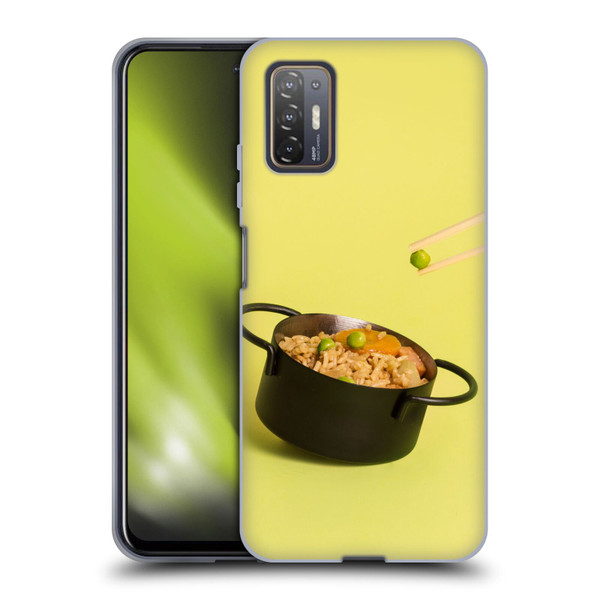 Pepino De Mar Foods Fried Rice Soft Gel Case for HTC Desire 21 Pro 5G