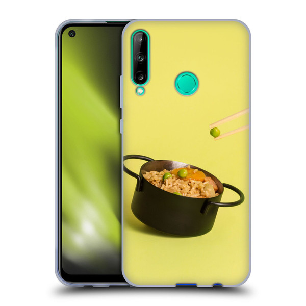 Pepino De Mar Foods Fried Rice Soft Gel Case for Huawei P40 lite E