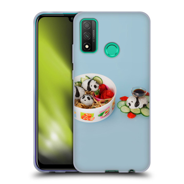 Pepino De Mar Foods Panda Rice Ball Soft Gel Case for Huawei P Smart (2020)