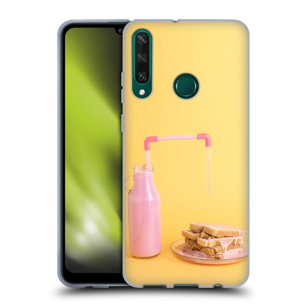 Pepino De Mar Foods Sandwich 2 Soft Gel Case for Huawei Y6p
