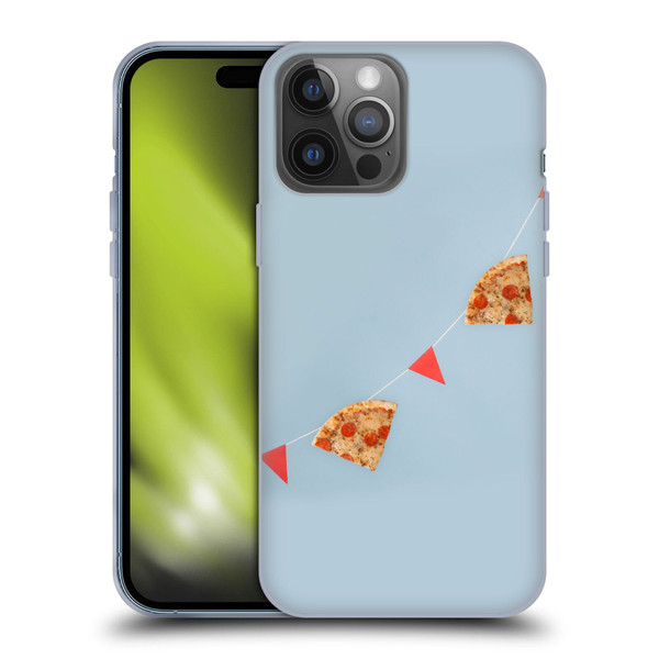 Pepino De Mar Foods Pizza Soft Gel Case for Apple iPhone 14 Pro Max