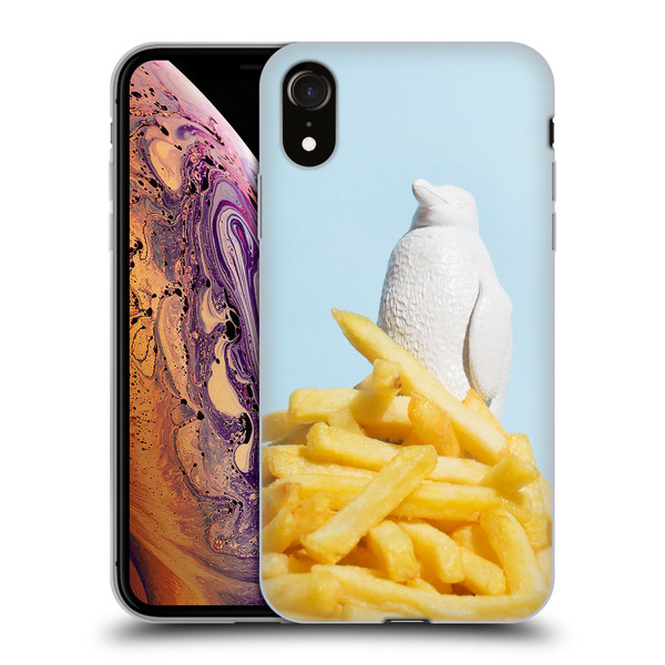 Pepino De Mar Foods Fries Soft Gel Case for Apple iPhone XR
