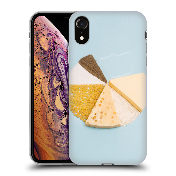 Pepino De Mar Foods Pie Soft Gel Case for Apple iPhone XR