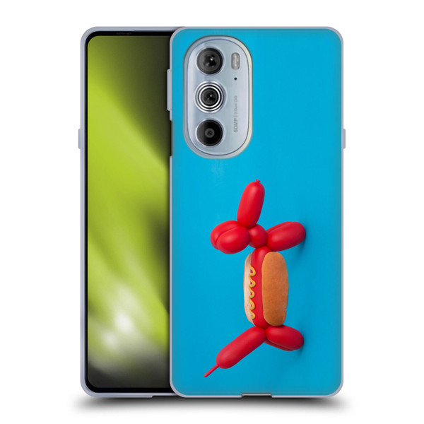 Pepino De Mar Foods Hotdog Soft Gel Case for Motorola Edge X30