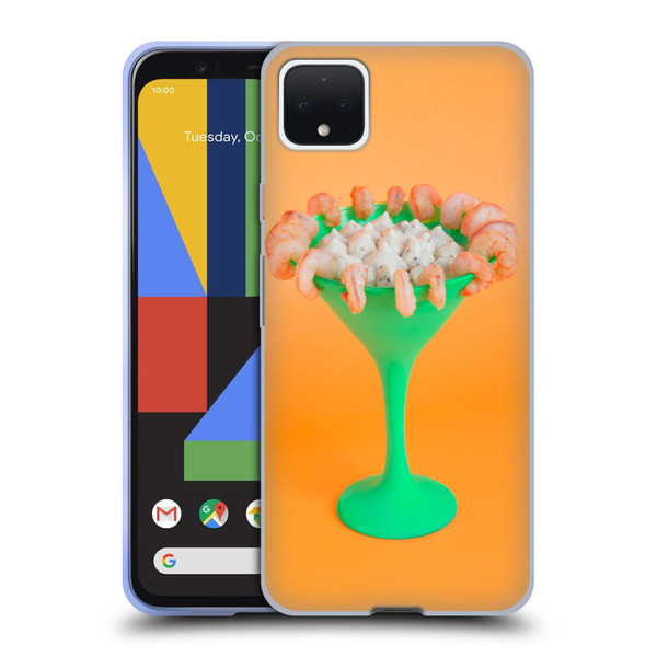 Pepino De Mar Foods Shrimp Soft Gel Case for Google Pixel 4 XL