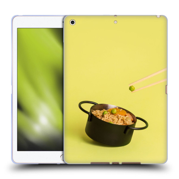 Pepino De Mar Foods Fried Rice Soft Gel Case for Apple iPad 10.2 2019/2020/2021