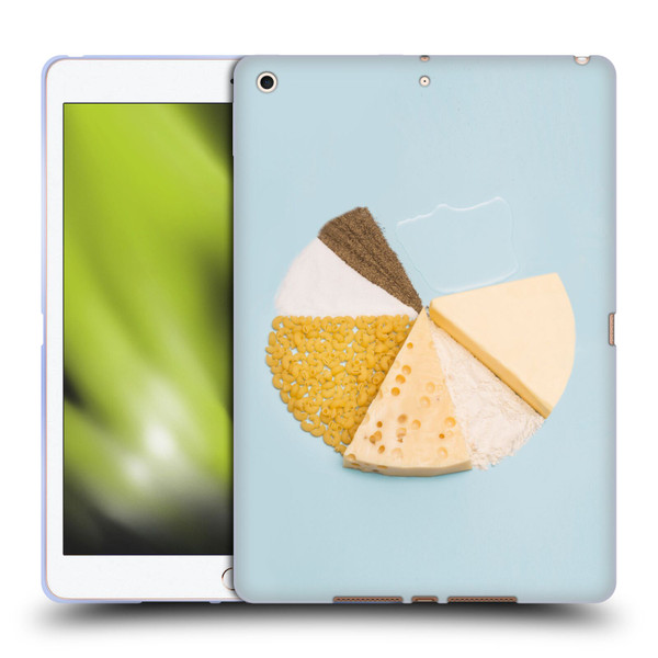 Pepino De Mar Foods Pie Soft Gel Case for Apple iPad 10.2 2019/2020/2021