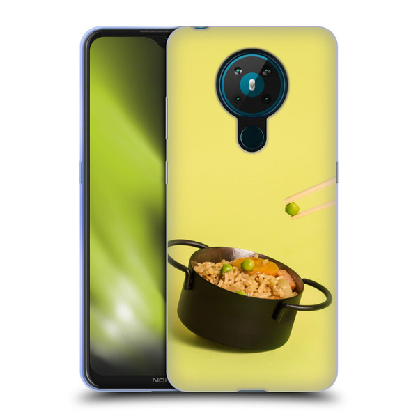 Pepino De Mar Foods Fried Rice Soft Gel Case for Nokia 5.3