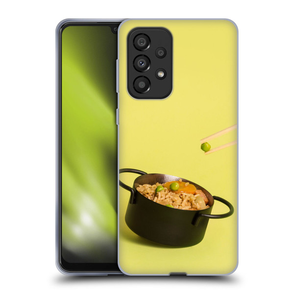 Pepino De Mar Foods Fried Rice Soft Gel Case for Samsung Galaxy A33 5G (2022)