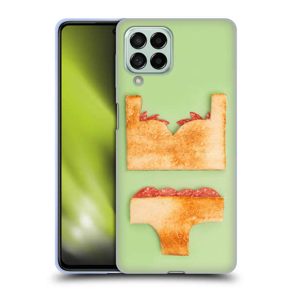 Pepino De Mar Foods Sandwich Soft Gel Case for Samsung Galaxy M53 (2022)