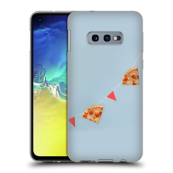 Pepino De Mar Foods Pizza Soft Gel Case for Samsung Galaxy S10e