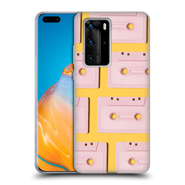 Pepino De Mar Patterns 2 Cassette Tape Soft Gel Case for Huawei P40 Pro / P40 Pro Plus 5G