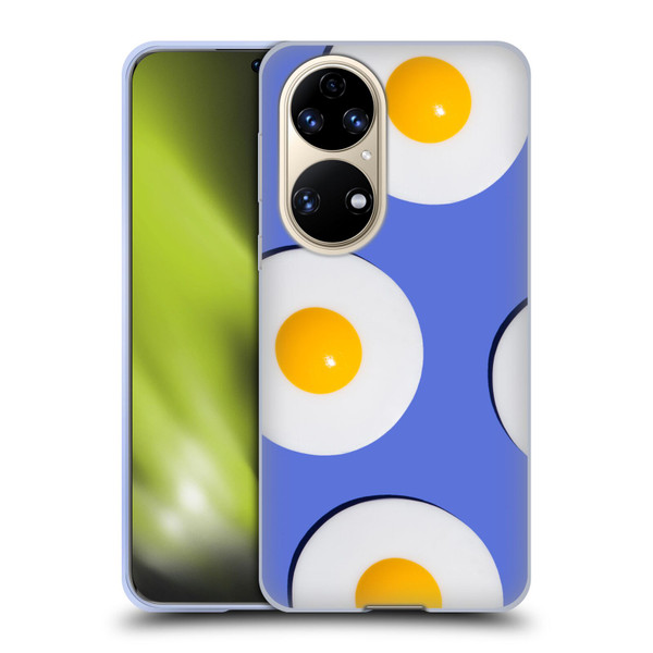 Pepino De Mar Patterns 2 Egg Soft Gel Case for Huawei P50