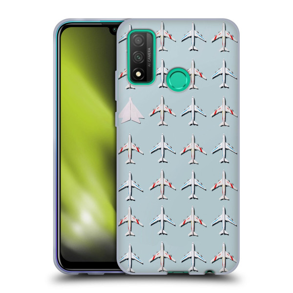 Pepino De Mar Patterns 2 Airplane Soft Gel Case for Huawei P Smart (2020)