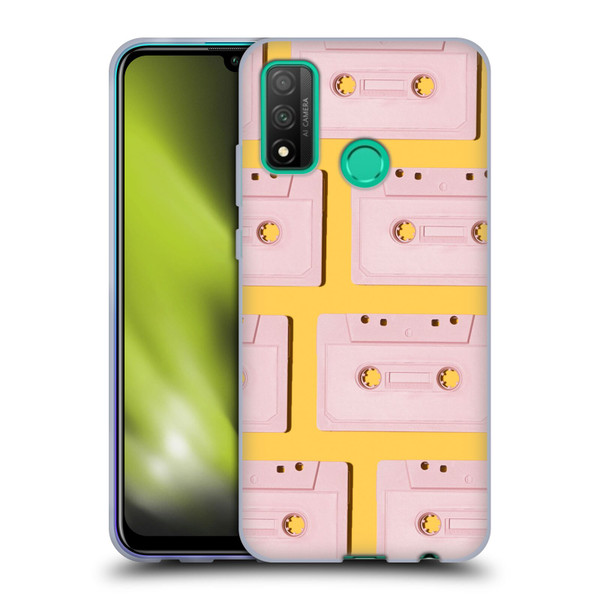 Pepino De Mar Patterns 2 Cassette Tape Soft Gel Case for Huawei P Smart (2020)
