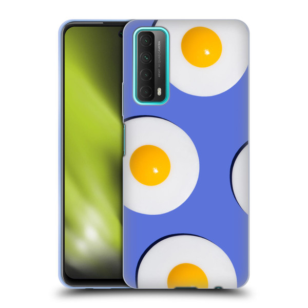Pepino De Mar Patterns 2 Egg Soft Gel Case for Huawei P Smart (2021)