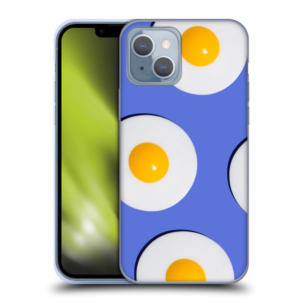 Pepino De Mar Patterns 2 Egg Soft Gel Case for Apple iPhone 14