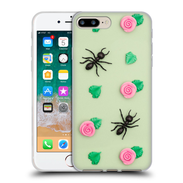 Pepino De Mar Patterns 2 Ant Soft Gel Case for Apple iPhone 7 Plus / iPhone 8 Plus