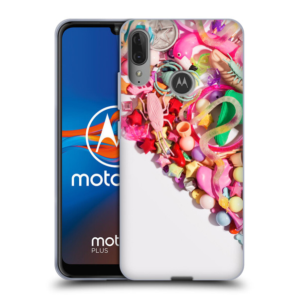 Pepino De Mar Patterns 2 Toy Soft Gel Case for Motorola Moto E6 Plus