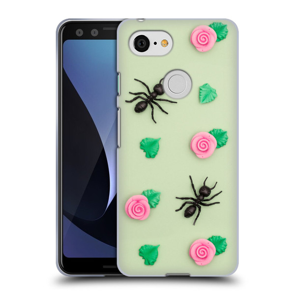 Pepino De Mar Patterns 2 Ant Soft Gel Case for Google Pixel 3