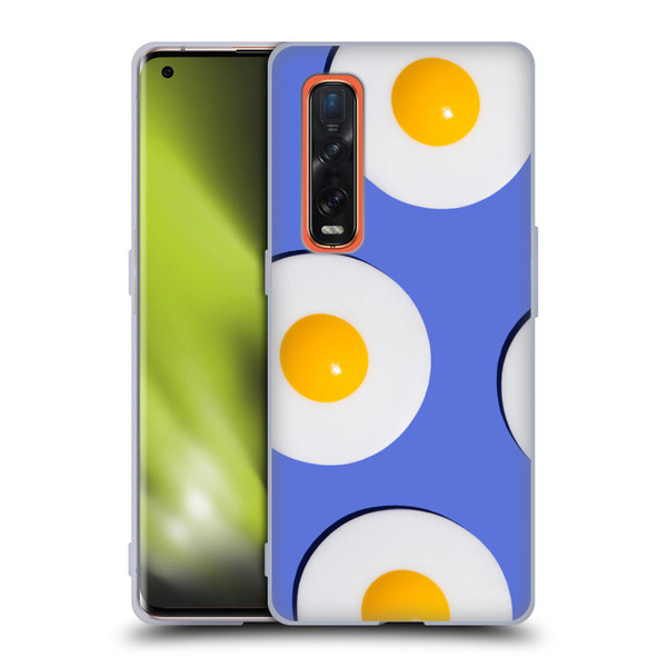 Pepino De Mar Patterns 2 Egg Soft Gel Case for OPPO Find X2 Pro 5G
