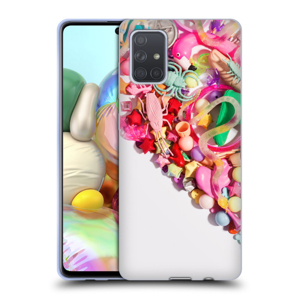 Pepino De Mar Patterns 2 Toy Soft Gel Case for Samsung Galaxy A71 (2019)