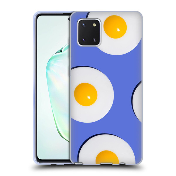 Pepino De Mar Patterns 2 Egg Soft Gel Case for Samsung Galaxy Note10 Lite