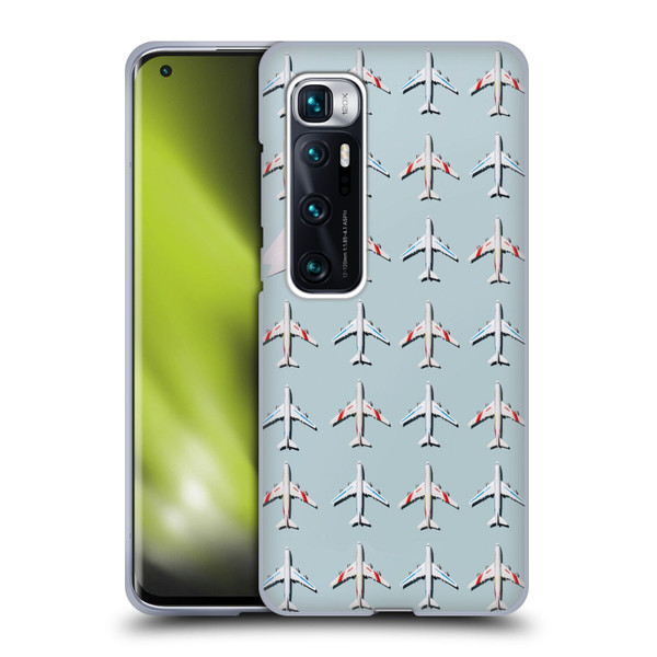 Pepino De Mar Patterns 2 Airplane Soft Gel Case for Xiaomi Mi 10 Ultra 5G