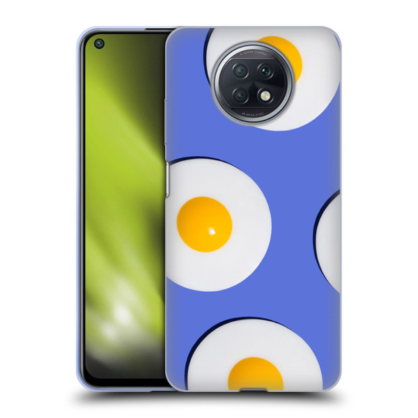 Pepino De Mar Patterns 2 Egg Soft Gel Case for Xiaomi Redmi Note 9T 5G