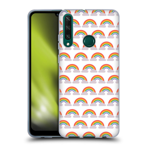 Pepino De Mar Rainbow Pattern Soft Gel Case for Huawei Y6p