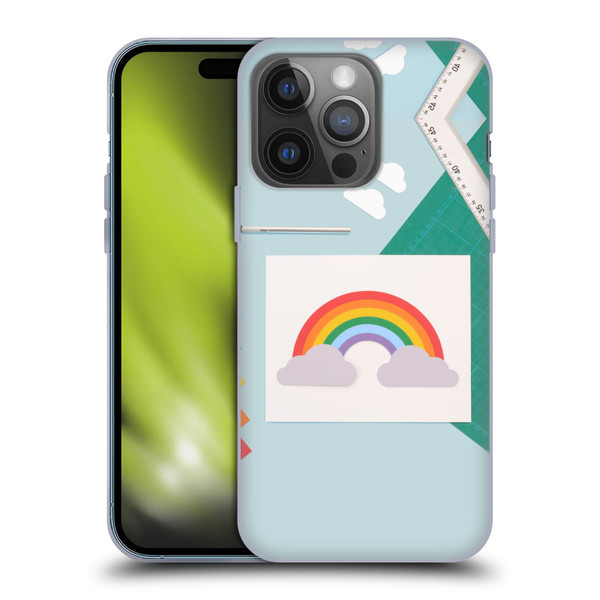 Pepino De Mar Rainbow Art Soft Gel Case for Apple iPhone 14 Pro