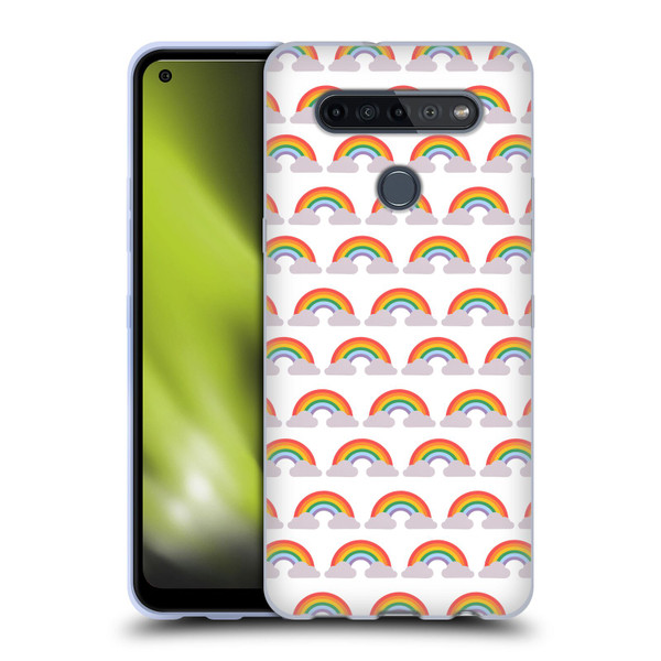 Pepino De Mar Rainbow Pattern Soft Gel Case for LG K51S